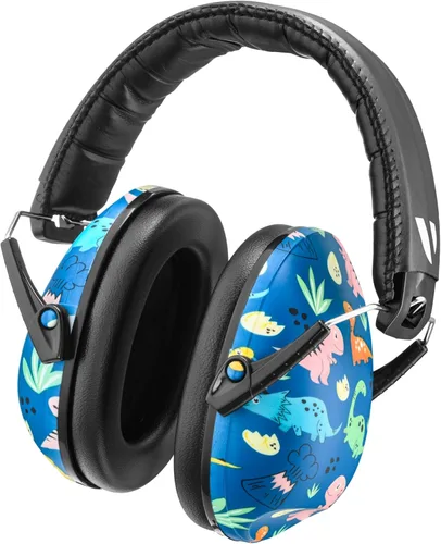 Vista 8 de Kids Noise Canceling Headphones - 33 dB (2K Hz) - Ear Protection Earmuffs Vanderfields' earmuffs protect child's hearing with certified