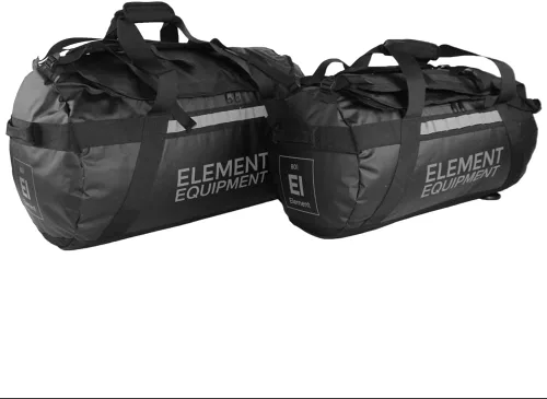 Vista 49 de Element Equipment Trailhead Bolsa de lona con correas de hombro de tela impermeable, Color verde azulado., Large 85 Liters