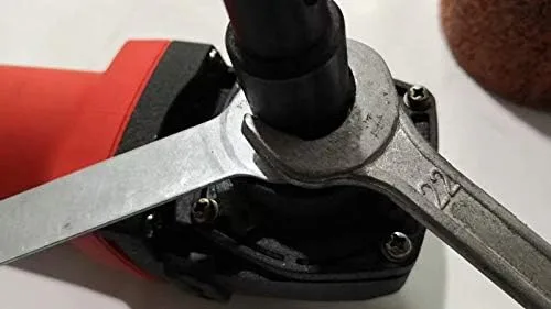 Vista 4 de Rueda abrasiva Adaptador de conversión de rueda de tira de carburo de silicio 5/8 "-11 Amoladora de roscas convertirse en bruñidor Máquina