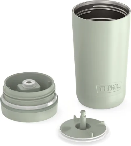Vista 6 de THERMOS ALTA SERIES - Vaso de acero inoxidable, 12 onzas, color verde matcha