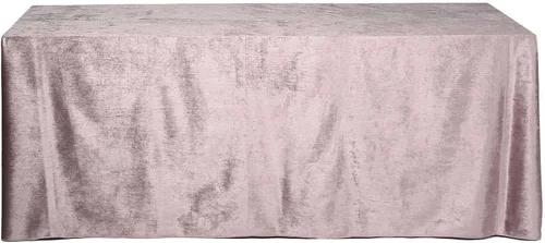 Vista 17 de Efavormart - Mantel rectangular de terciopelo negro prémium de 60 x 102 pulgadas para eventos de fiesta de boda