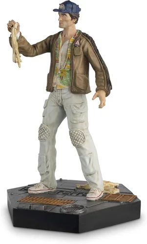 Vista 2 de Entretenimiento Tierra Alien y Depredador Brett de Alien Figure & Magazine #24