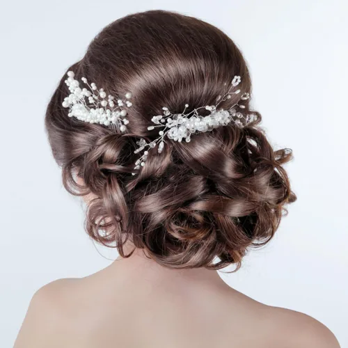Vista 9 de 3 piezas de esponja para el cabello con volumen y clips de cojín de soplo, herramientas de peinado para mujeres y niñas