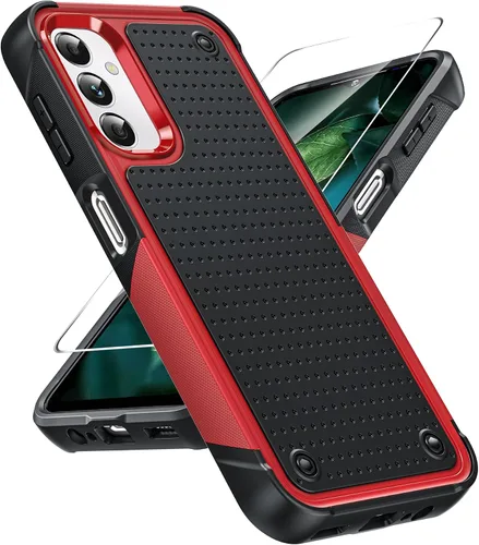 Vista 40 de LeYi Funda para Galaxy S21 FE-5G: Funda Samsung S21 FE con protector de pantalla, doble capa protectora de policarbonato duro y TPU suave Android