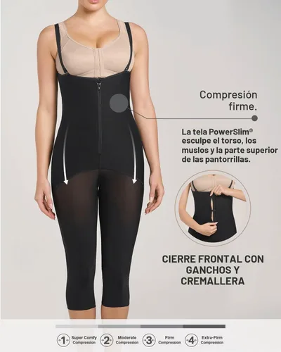 Vista 5 de Leonisa Faja moldeadora esculpida a media pantorrilla para mujer con control de abdomen