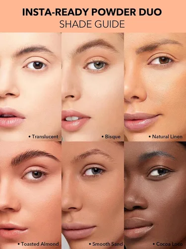 Vista 3 de SHEGLAM Polvo Facial Insta-Ready Polvo Suelto para Ajuste Bajo los Ojos - Bisque