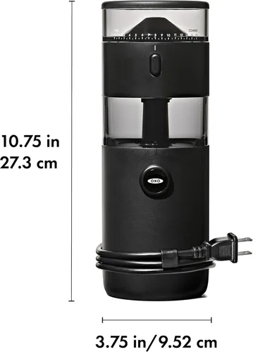 Vista 9 de OXO Brew - Molinillo de café cónico compacto