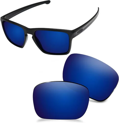 Vista 18 de Lentes de repuesto ANSI Z87.1 para gafas de sol Oakley Sliver XL, color azul capri