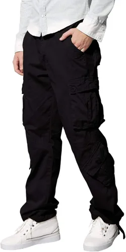 Vista 2 de Match, Wild - Pantalones deportivos tipo cargo para hombre