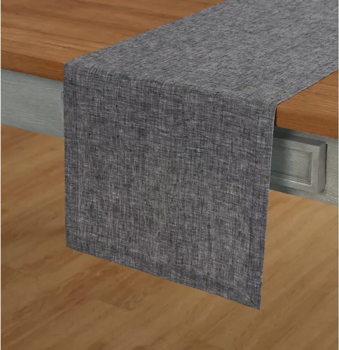 Vista 21 de Solino Home - Camino de mesa de lino natural claro, 14 x 36 pulgadas, Athena, para Acción de Gracias, Navidad, vacaciones, lavable a máquina