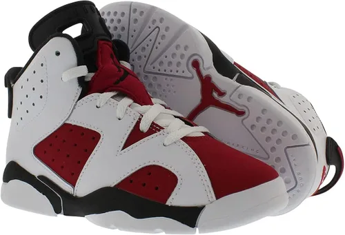 Vista 2 de Jordan Preescolar Air 6 Retro PS 384666 106 Carmine 2021