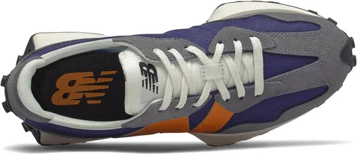 Vista 4 de New Balance Tenis clásicos 327 para mujer, EclipsePrimera Luz