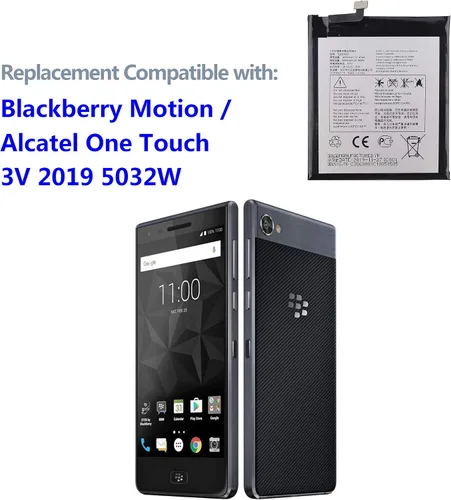 Vista 4 de TLP038B1 - Batería de repuesto compatible con BlackBerry Motion/Alcatel One Touch 3V 2019 5032W + herramientas