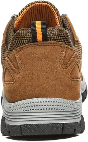Vista 6 de Tzsaixeh Zapatos de senderismo para hombre, buen soporte para el arco para exteriores, transpirables, zapatos ortopédicos para hombres, adecuados