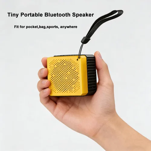 Vista 3 de Altavoces Bluetooth portátiles, IPX6 impermeable inalámbrico para exteriores pequeño altavoz con 24 horas de reproducción, graves estéreo HD