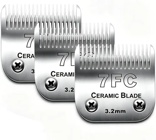 Vista 30 de 7PCS10 Cuchillas de aseo para perros compatibles con Andis Dog Clipper #10+30+40+3FC+4FC+5FC+7FC