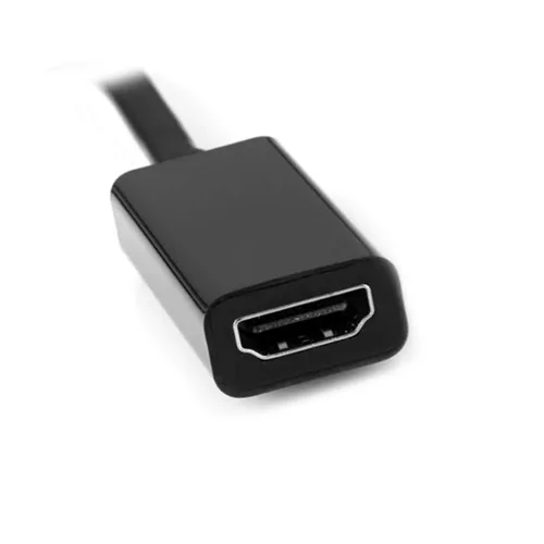 Vista 8 de chenyang Mini Displayport Mini-DP puerto a HDMI hembra Audio Video adaptador cable para MAC 2011 2012 2013 2014 2015 negro