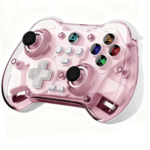 Vista 13 de Koiiko Wireless Gaming Controller for ipad/iphone Android/PC/Switch/Streaming on Xbox/PS4/PS3, Bluetooth, Pocket Size, 7-Colors LED, Hall Effect
