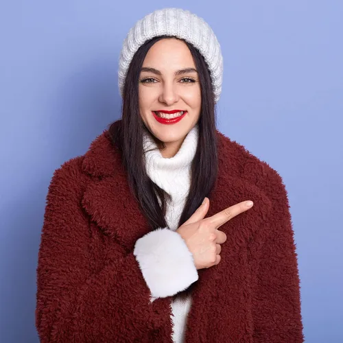 Vista 7 de Puños calentadores, de Simplicity, de invierno, para mujer, de piel sintética