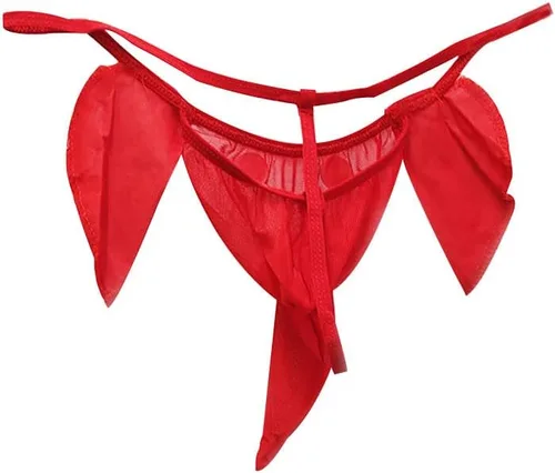 Vista 3 de Men Thong Elephant Funny G-String Exotic Underwear T-Back Mesh Christmas Joke Gag Prank Gifts Valentines Day for Him