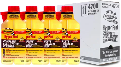 Vista 3 de Rislone Hy-per Fuel - Sistema de combustible completo de gas limpiador (paquete de 4)