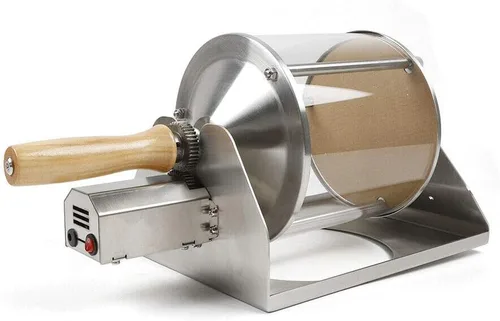 Vista 4 de Máquina de tostado de café KAKA-G400 Gas Coffee Bean Roaster Set 14.11 oz US STOCK