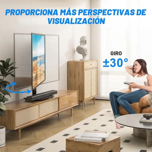 Vista 3 de Rfiver - Soporte universal giratorio para TV con soporte para televisores LCD LED