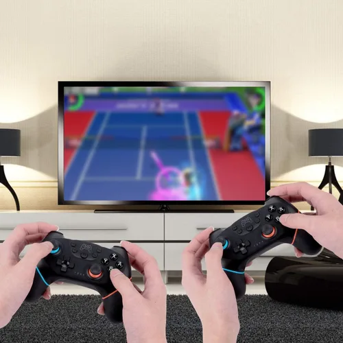 Vista 5 de Upgraded Wireless Controller for Switch/Lite/OLED/Switch 2 Pro Controller for Switch Remote Joystick Gamepad Supports Wake up, Gyro Axis, Turbo