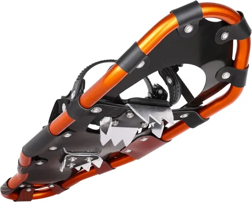 Vista 6 de Cascade Mountain Tech Lightweight Aluminum Frame Snowshoe Set