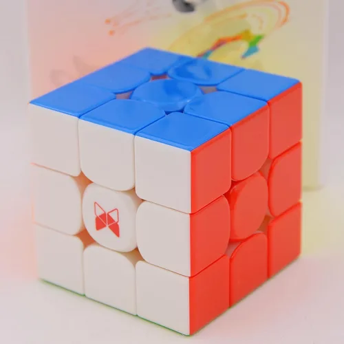 Vista 4 de Bukefuno QY Tornado V3 M UV 3x3 Velocidad Magnética Magic Cube QY Juguetes Tornado V3M MagLev UV 3x3x3 Puzzle 2023 Nuevos Cubos Sin Adhesivo
