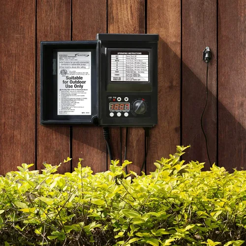 Vista 2 de Malibu 8100-9120-01 fuente de alimentación de 120 W para luminarias de bajo voltaje de exterior