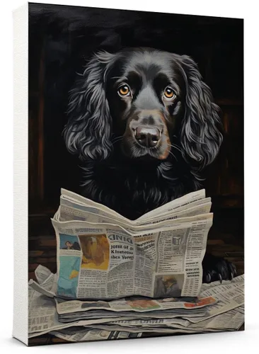 Vista 133 de Thuan Affenpinscher - Póster de lienzo con tus fotos, arte de pared para decoración del hogar, regalo conmemorativo para amantes de las mascotas