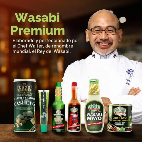 Vista 9 de Wasabi-O Pasta de wasabi premium en tubo, 1.52 onzas