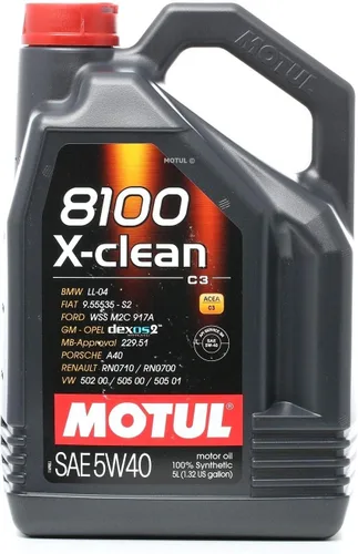 Vista 5 de Motul 102786 8100 X-Clean 5W40 12X1L