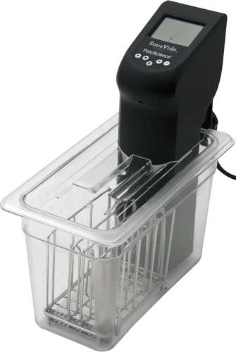 Vista 2 de LIPAVI Tapa C5L-PCR para contenedor LIPAVI C5 Sous Vide, con corte de precisión para el circulador de inmersión PolyScience Creative