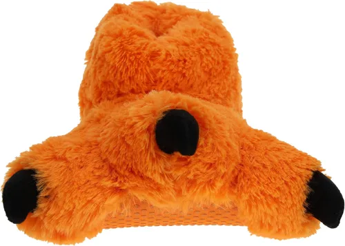 Vista 2 de FEETMOJI Pantuflas familiares con garra de oso, pantuflas novedosas de garra de monstruo, para niños, jóvenes y hombres y mujeres, para disfraz