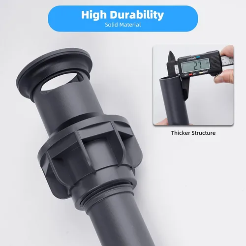 Vista 6 de Hibbent Paquete de 2 Tapones Universales de Drenaje para Fregadero de Baño, Colador de Drenaje Emergente con Desbordamiento, Tapón de Fregadero