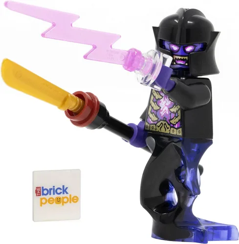 Vista 2 de LEGO Ninjago La batalla final: Minifigura Overlord con armas