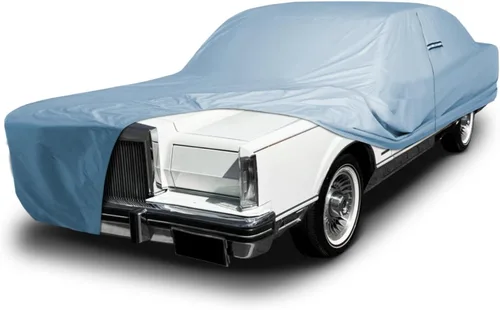 Vista 23 de iCarCover Funda de automóvil a medida para Lincoln Capri (1952-1957), impermeable, para todo tipo de clima, lluvia, nieve, protección solar UV Rayas