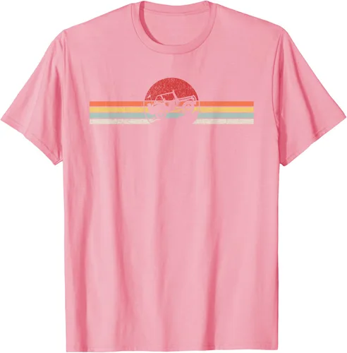 Vista 65 de Camiseta retro vintage Off Road 4X4 Negro