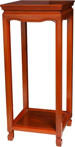 Vista 3 de Red Lantern Soporte cuadrado oriental de palisandro de 28", acabado oscuro