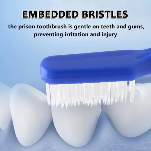 Vista 3 de Kit de cepillo de dientes, bolígrafo, peine, cuchara para suministros diarios de cárcel