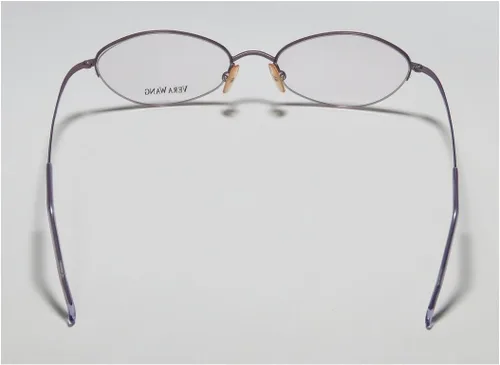 Vista 5 de Vera Wang V24 - Gafas de titanio con diseño de ojo de gato para mujer