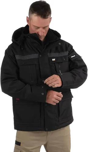 Vista 5 de Cat Mens Big and Tall Heavy Insulated Parka Regular and Big Tall Sizes