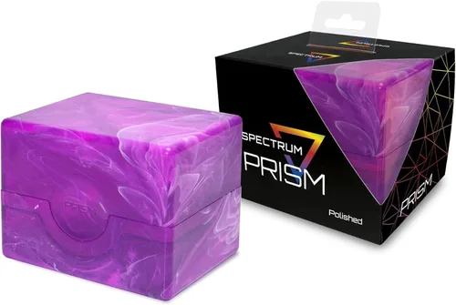 Vista 13 de BCW Spectrum Prism Deck Case - Azul Apatita - 1 Paquete Estuche para Mazo de Cartas con Cierre Seguro a Presión Cabe 100 Cartas con Doble Funda