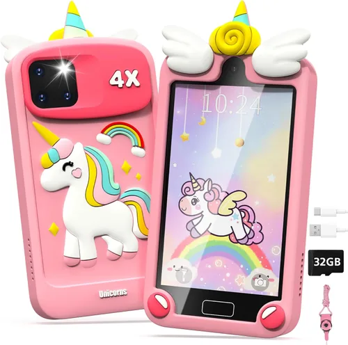 Vista 9 de Teléfono inteligente para niños, juguetes para niños pequeños Birthday Gifts for Boy 3-10 Year Old, Preschool Learning Play Toy Cell Phone