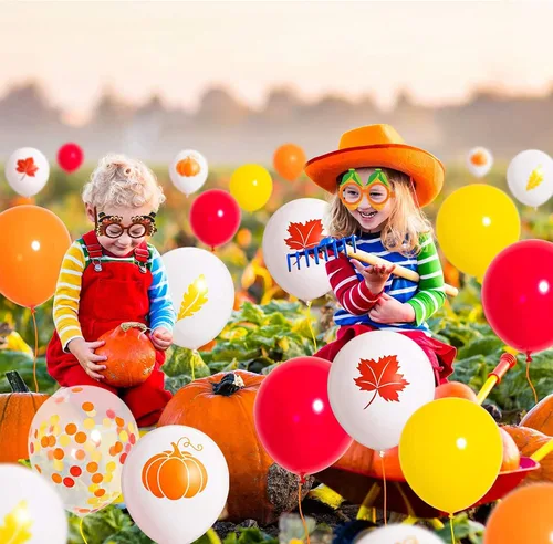 Vista 5 de HOWAF Paquete de 27 vasos de papel de pavo para fiesta de Acción de Gracias, accesorios divertidos para cabina de fotos para niños y adultos