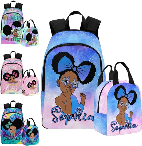 Vista 159 de Texto personalizado Elefante desgaste gafas mochila mochila mochila casual Daypack bolsa para mamá niñas, color86-4, Mochilas Daypack