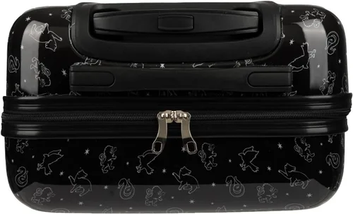 Vista 5 de Bioworld 20" Harry Potter ABS equipaje de mano con película de PC, cresta negra OSFA, Negro