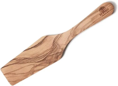 Vista 2 de Berard 49471 - Espátula artesanal de madera de olivo francés